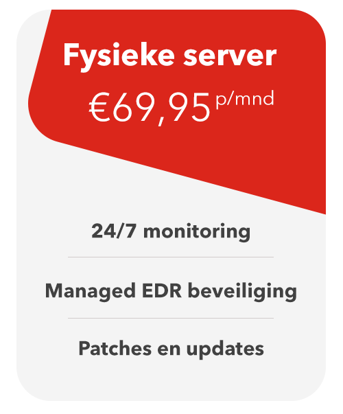Datas ICT Lifeguard fysieke server abonnement